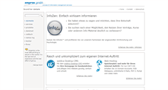 Desktop Screenshot of empros.ch