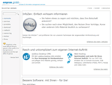 Tablet Screenshot of empros.ch